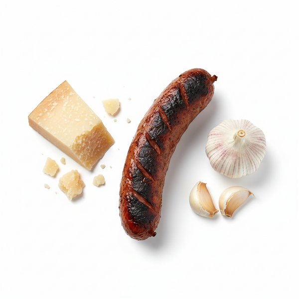 Parmesan Garlic Bratwurst